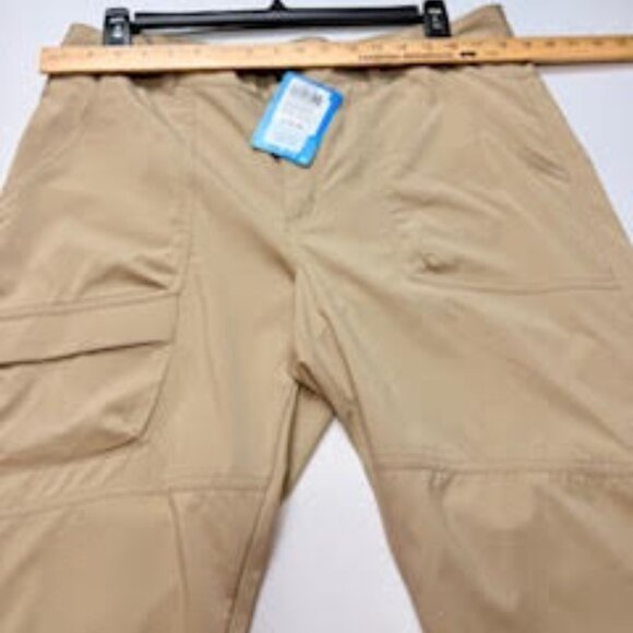 Columbia PFG Women’s Capri Pants Beige, Size 16, Omni-Shield NWT - Picture 5 of 8